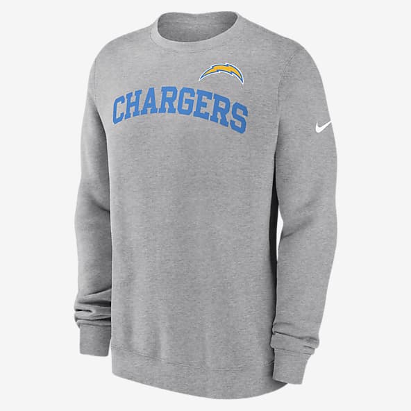 Mens Los Angeles Chargers Sweatshirts Tops. Nike
